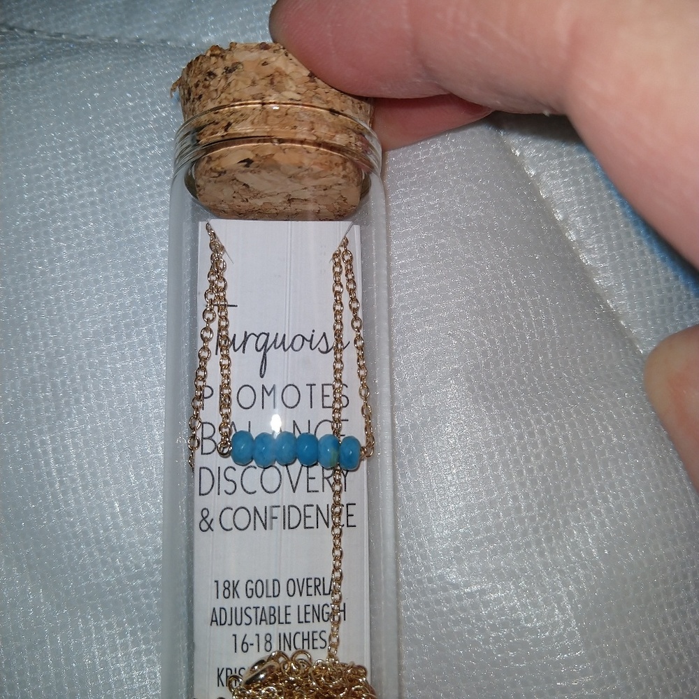 NIP Kris Nations Necklace Turquoise